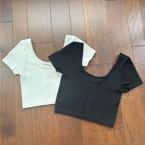 2 set Aeropostale crop tops